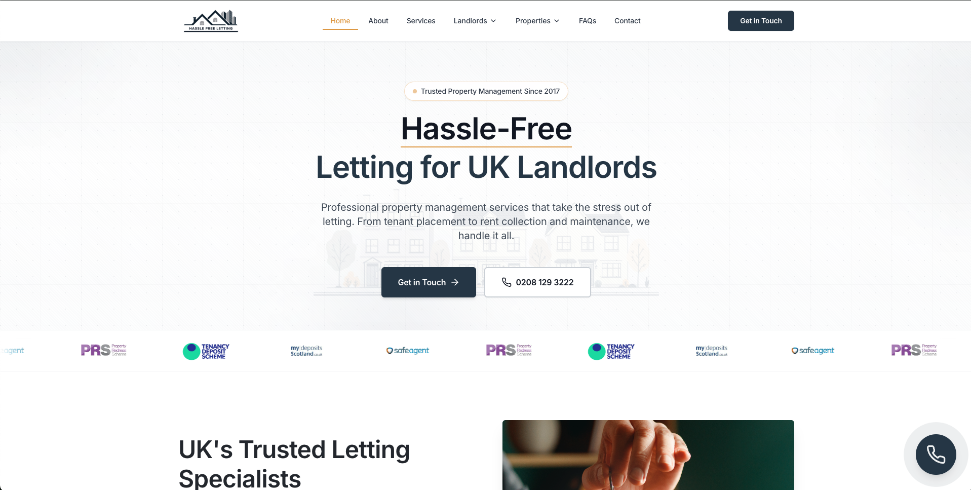 Hassle Free Letting - Property & Lettings