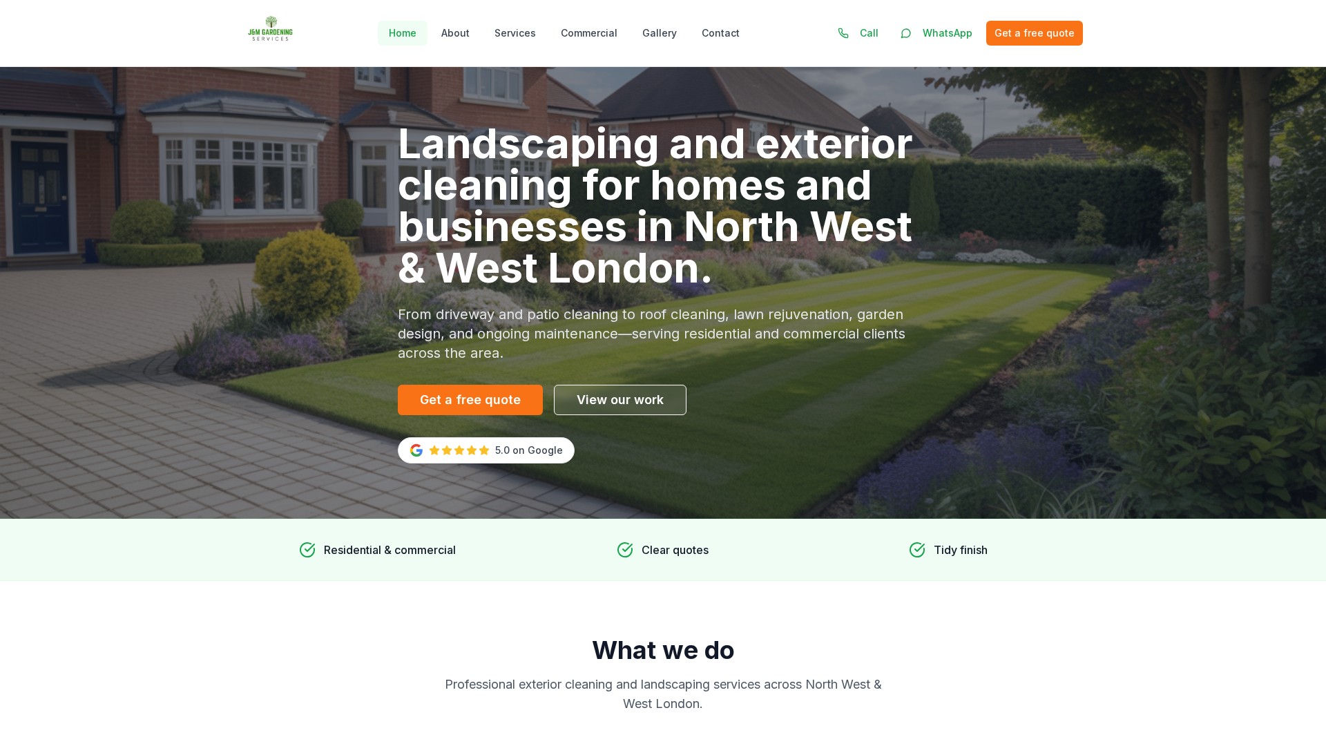 JM Landscaping - Landscaping & Outdoor Services